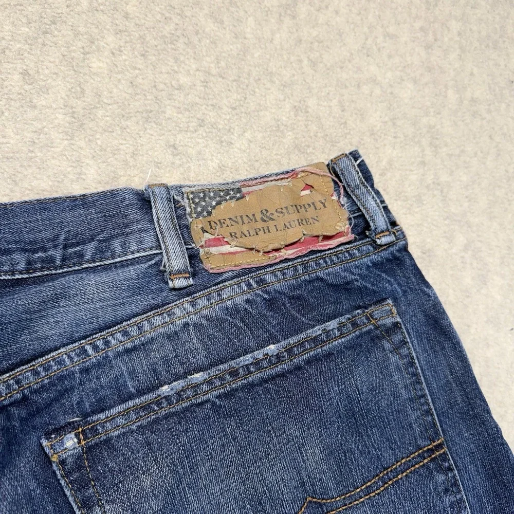 Denim & Supply Ralph Lauren Bootcut Jeans Men's 40x33 Medium Wash‎ Stretch